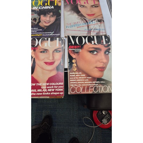 102 - Collection of Vogue Magazines 1979 Editions