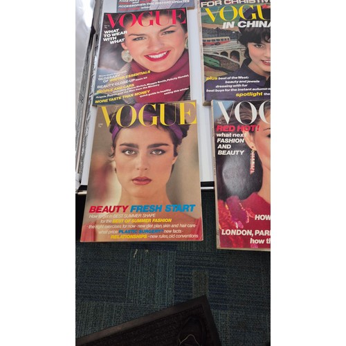 102 - Collection of Vogue Magazines 1979 Editions