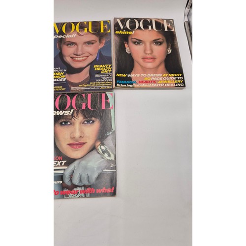 103 - Collection of Vogue Magazines 1978 Editions