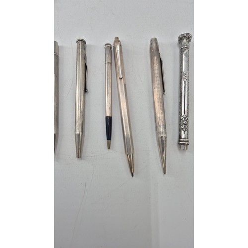 265 - Collection of Sterling Silver Pens