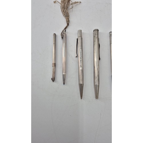 265 - Collection of Sterling Silver Pens