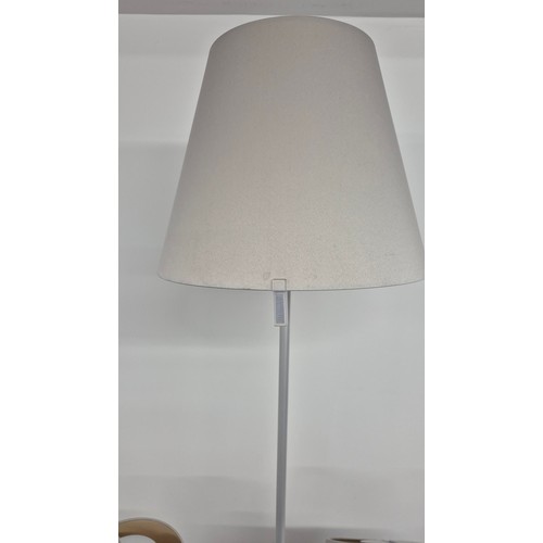 273 - Two Artemide Melampo Night Table Lamps & Artemide Melampo Standard LampTable Lamps 58cm TallStan... 