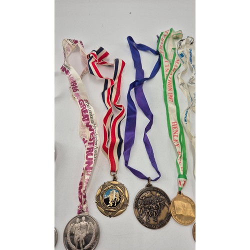 282 - Collection of Marathon Medals