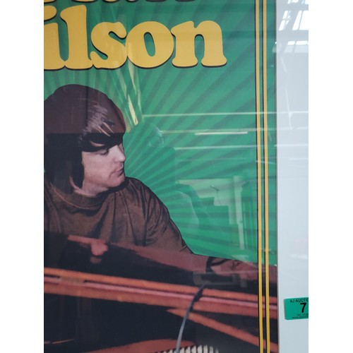 75 - Brian Wilson Pet Sounds Tour 2002 Framed Poster Measures 80cm Tall by 61cm Wide