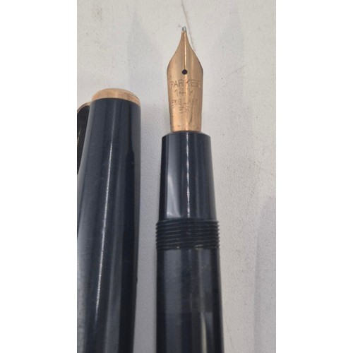 309 - Two 14ct Gold Nib Pens & One Other