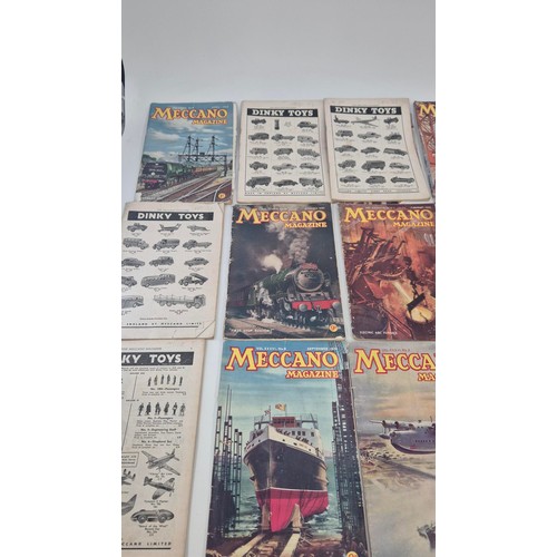 315 - Collection of Vintage Meccano Magazines 1950's