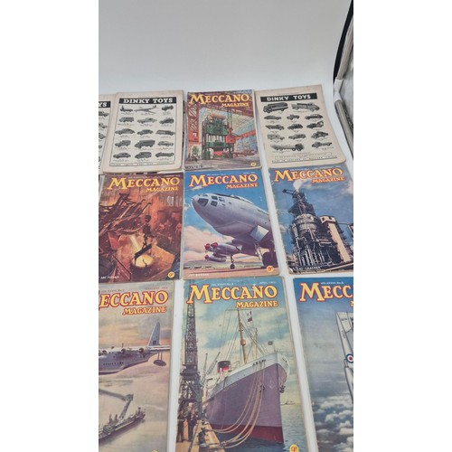 315 - Collection of Vintage Meccano Magazines 1950's