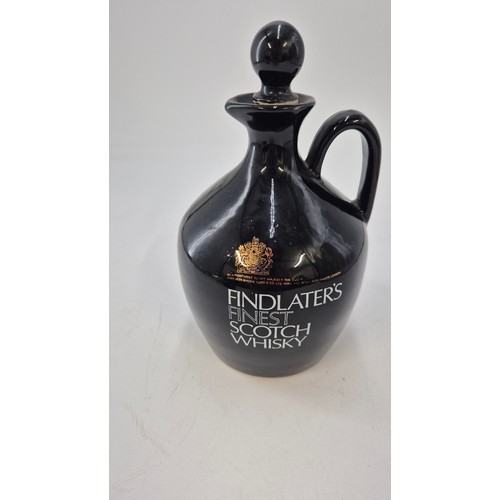 332 - Vintage Wade Findlater's Fine Scotch Whisky Jug Decanter 20cm, Ceramic Vintage Peter Thomson (Perth)... 