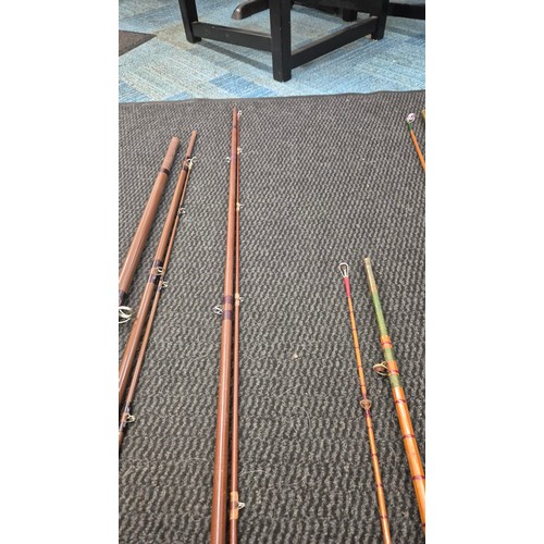 351 - Four Fishing Rods to Include Bruce & Walker with Bags