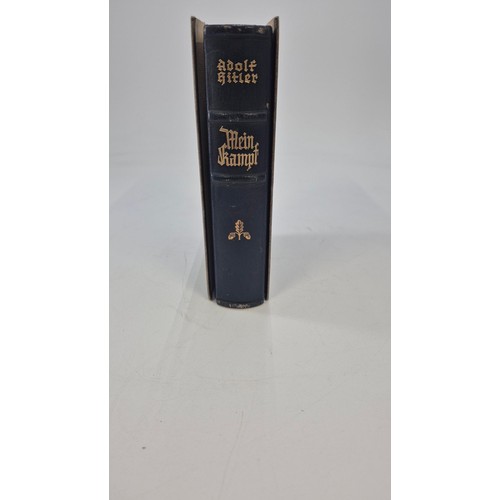 362 - Mein Kampf Wedding Edition 1939 in Slipcase, Presentation Page Signed by The Mayor and Dated 2nd Apr... 