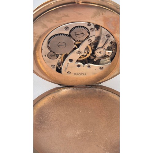 360 - Gold Plated Pocket Watch