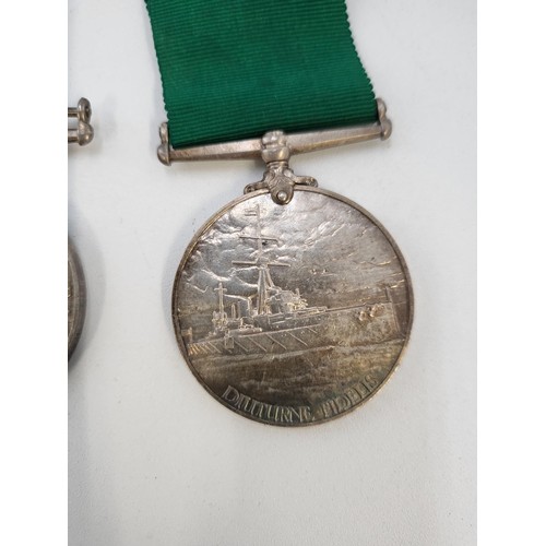 5 - WW1 Royal Navy Reserve Medal along with British War Medal Presented to T. J. Tulloch