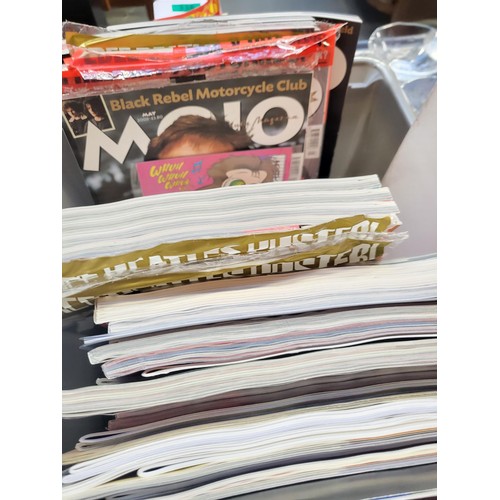 64A - Collection of Beatles Mojo Magazines and Paul Mccartney Club Magazines Concert Stubs