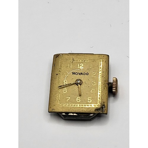 7 - 18ct Gold Ladies Movana Watch Measures 20cm Unclasped Weighs 32.2g Complete with Gold Strap with Mov... 