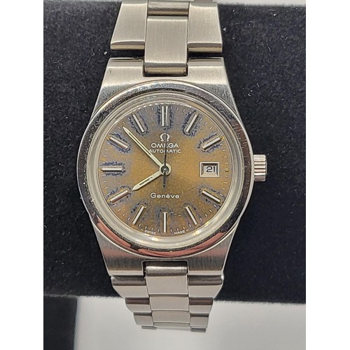 84 - Ladies Omega Tropical Dial Watch in Perfect Working Order Should Fit Wrist Size 19cm in Good Conditi... 