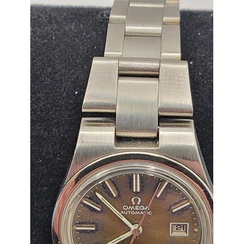 84 - Ladies Omega Tropical Dial Watch in Perfect Working Order Should Fit Wrist Size 19cm in Good Conditi... 