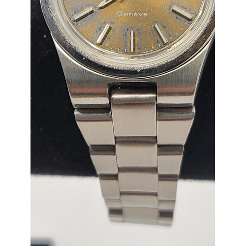 84 - Ladies Omega Tropical Dial Watch in Perfect Working Order Should Fit Wrist Size 19cm in Good Conditi... 