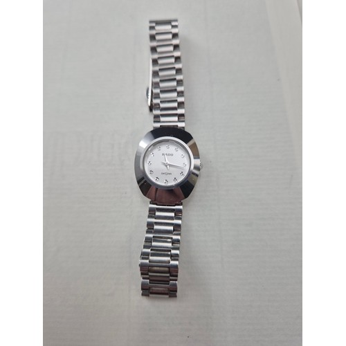 12 - Stainless Steel Rado Diastar Ladies Watch Does Work Requires New Battery