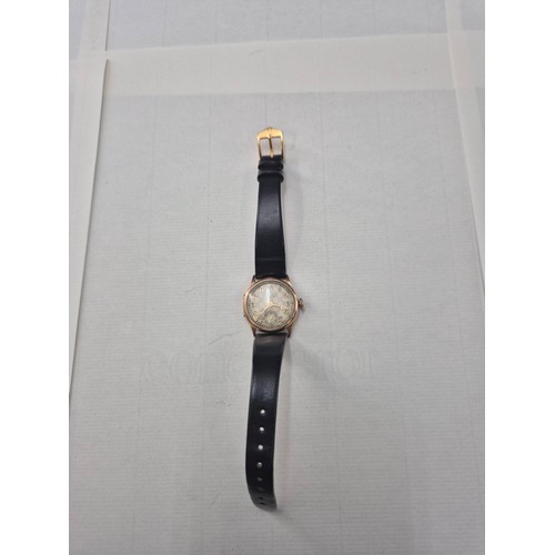 14 - 9ct Gold ladies Vintage Watch Not Working