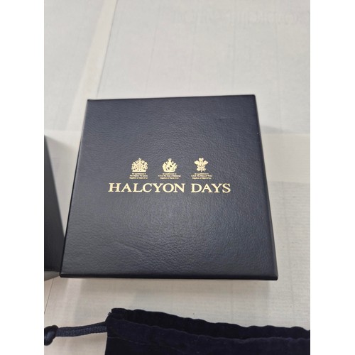 19 - Halcyon Cream & Gold Plated Bangle in Original Box