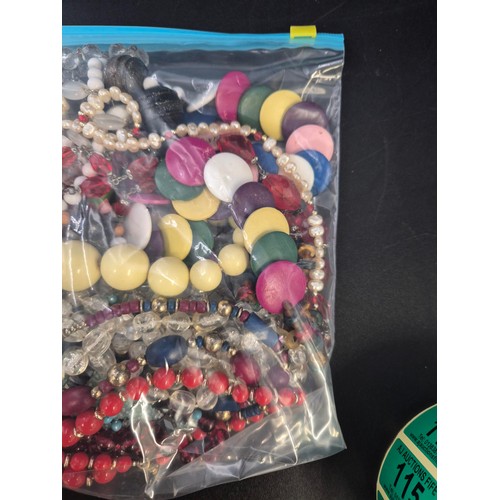 113 - Collection of Costume Beaded Necklaces & Bracelets