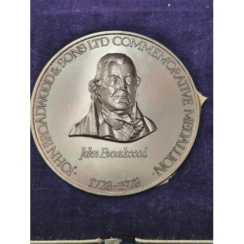 25 - John Broadwood & Sons Ltd Bronze Cased Medallion No Inscription