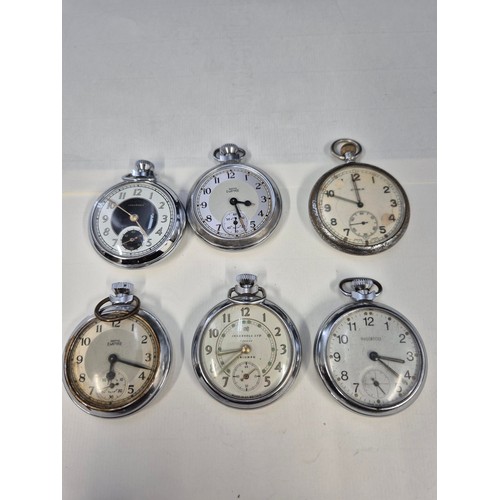 46 - Six Pocket Watches Spares or Repairs