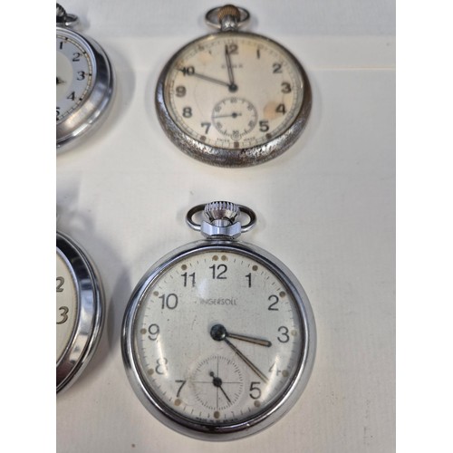 46 - Six Pocket Watches Spares or Repairs