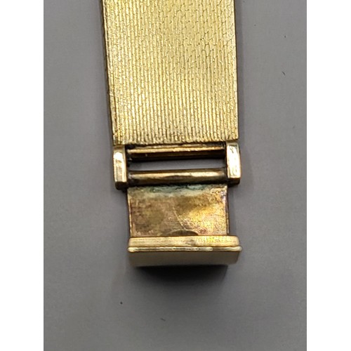 9A - 18ct Solid Gold Omega Geneve Watch This is a Midi Size So Could Be Used By A lady or a Man Face Meas... 