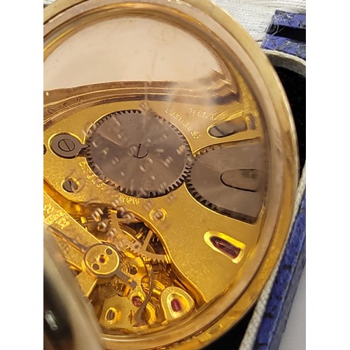 34B - Gold Plated Everite H. Samuel Manchester Non Magnetic Pocket Watch in Perfect Working Order & Gr... 