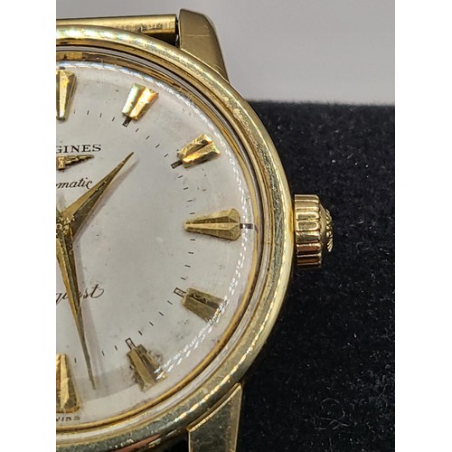 34C - Longines Conquest 1950s Watch in Perfect Working Order Would Benefit a Full Service & Clean as D... 