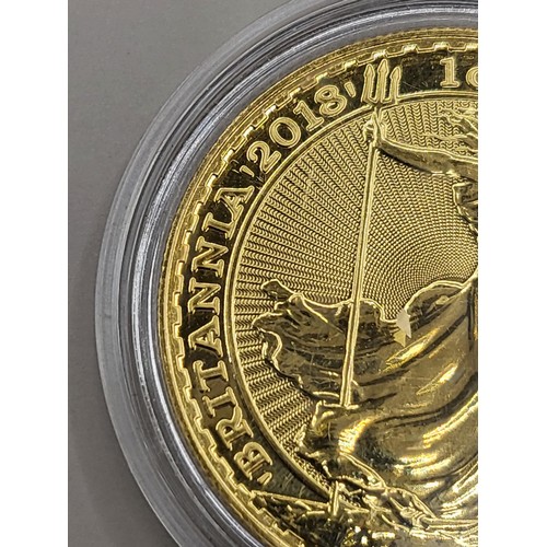 35A - 2018 Britannia 1oz Fine Gold 999.9 Gold Coin Very Good ConditionThere is Five In Sale In Different L... 