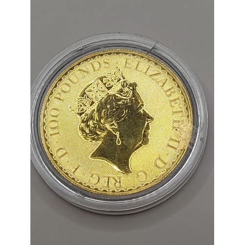 37A - 2018 Britannia 1oz Fine Gold 999.9 Gold Coin Very Good Condition There is Five In Sale In Different ... 