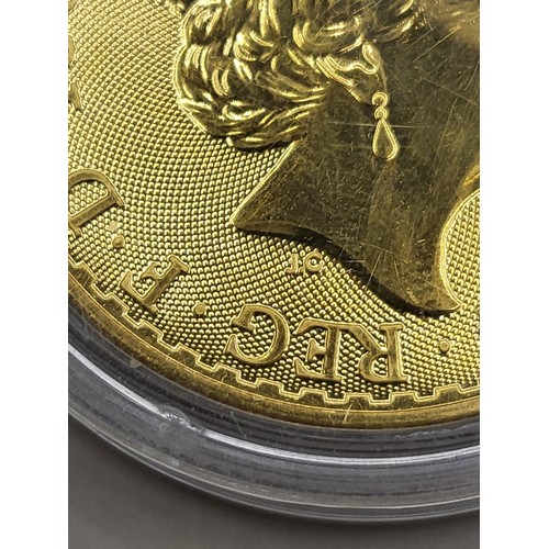 37A - 2018 Britannia 1oz Fine Gold 999.9 Gold Coin Very Good Condition There is Five In Sale In Different ... 