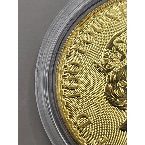 37A - 2018 Britannia 1oz Fine Gold 999.9 Gold Coin Very Good Condition There is Five In Sale In Different ... 