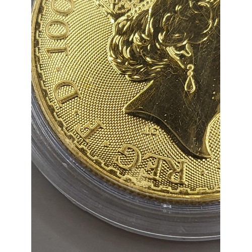 39A - 2018 Britannia 1oz Fine Gold 999.9 Gold Coin Good ConditionThere is Five In Sale In Different Lots A... 