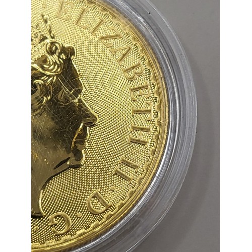 39A - 2018 Britannia 1oz Fine Gold 999.9 Gold Coin Good ConditionThere is Five In Sale In Different Lots A... 