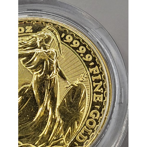 41A - 2018 Britannia 1oz Fine Gold 999.9 Gold Coin Good ConditionThere is Five In Sale In Different Lots A... 