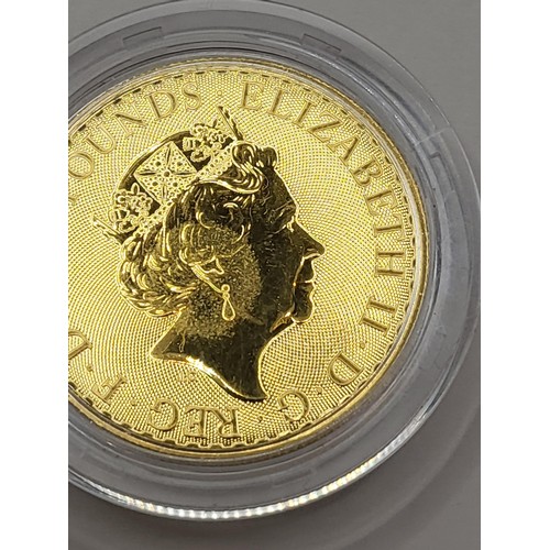 41A - 2018 Britannia 1oz Fine Gold 999.9 Gold Coin Good ConditionThere is Five In Sale In Different Lots A... 