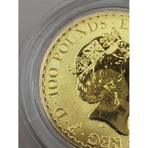 41A - 2018 Britannia 1oz Fine Gold 999.9 Gold Coin Good ConditionThere is Five In Sale In Different Lots A... 