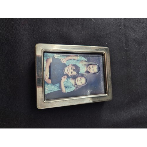 96 - Four Sterling Silver Photo Frames