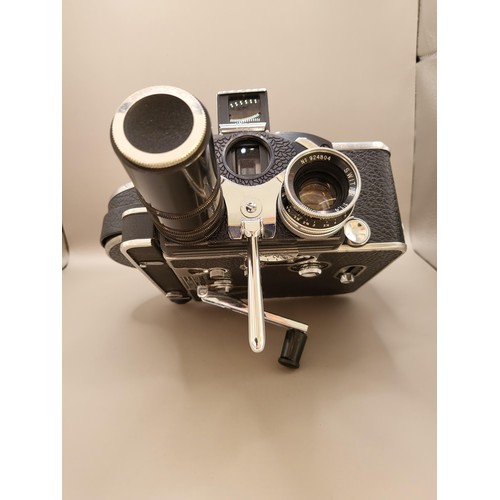 65A - A Cased Paillard Bolex H16 Reflex 16mm Camera Comes With A Switar 1:1,4 F=25mm Lens The Item is Unte... 