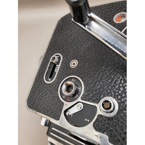 65A - A Cased Paillard Bolex H16 Reflex 16mm Camera Comes With A Switar 1:1,4 F=25mm Lens The Item is Unte... 