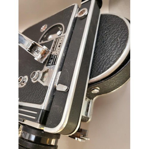 65A - A Cased Paillard Bolex H16 Reflex 16mm Camera Comes With A Switar 1:1,4 F=25mm Lens The Item is Unte... 