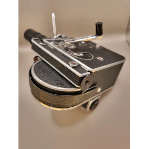 65A - A Cased Paillard Bolex H16 Reflex 16mm Camera Comes With A Switar 1:1,4 F=25mm Lens The Item is Unte... 