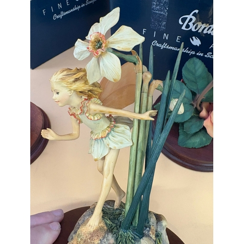 112 - Three Border Fine Arts Limited Edition Flower Fairy Figures to Include 