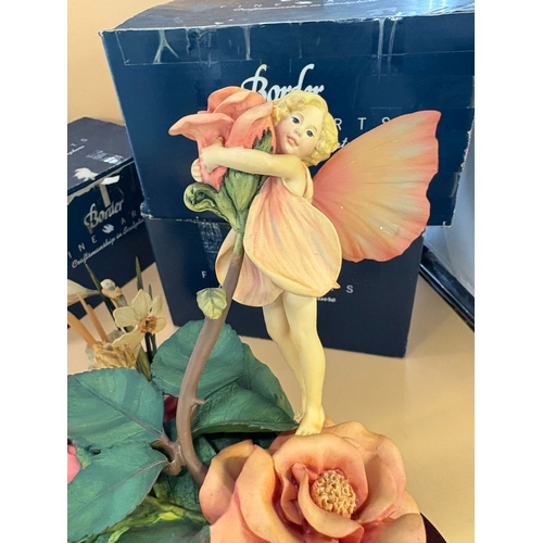 112 - Three Border Fine Arts Limited Edition Flower Fairy Figures to Include 