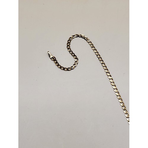 12 - 9ct Gold Chain Fully Hallmarked with 9ct Back and Front Locket Weight of Chain is 2.5g Chain Measure... 