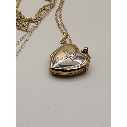 32 - 9ct Gold Scrap Chains & Pendants Fully Hallmarked Weighs 3.5g&nbsp;