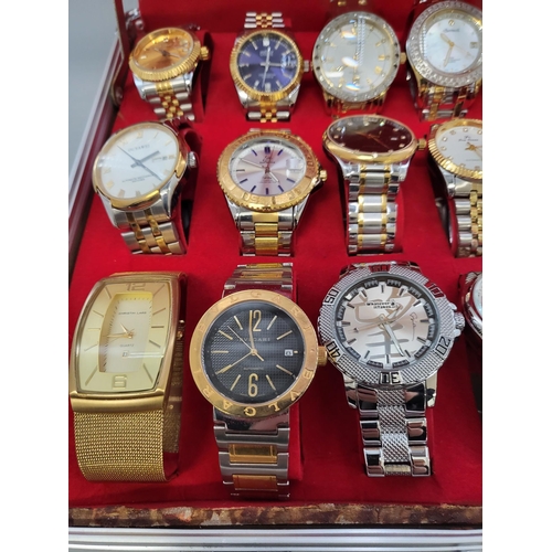 5 - 24 Fashion Watches Includes 6 Gems Ingersoll Watches All Need Batteries But in New Condition